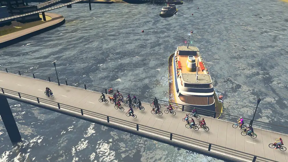Bike highway and ferry