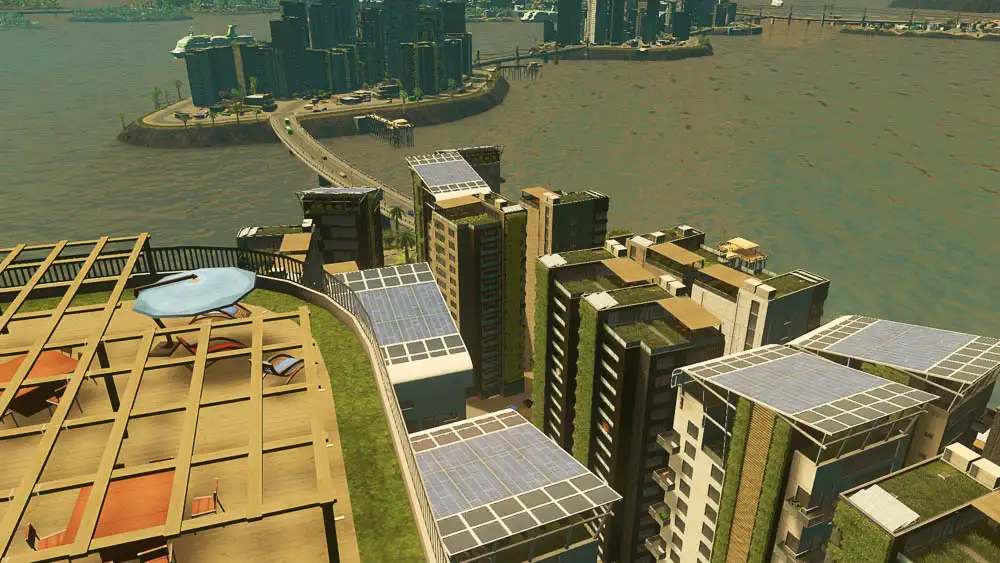High density self-sufficient housing